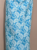 Grocery Bag Holder - Turquoise Paisley