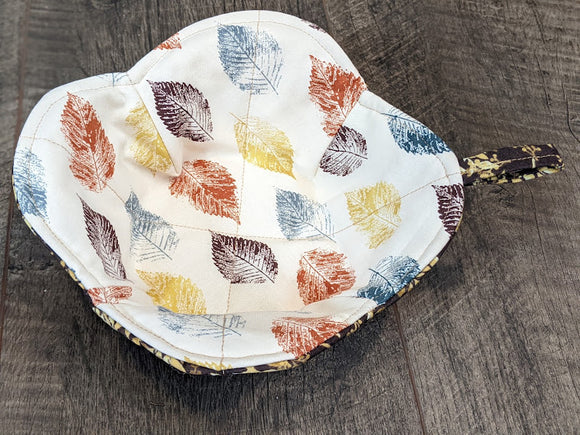 Reversible Bowl Koozie - Fall Leaves