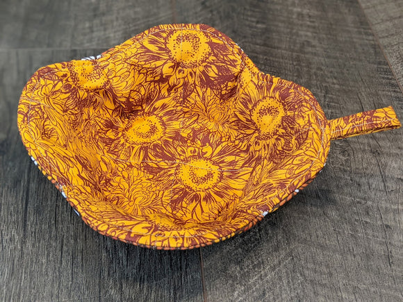 Reversible Bowl Koozie - Autumn Harvest