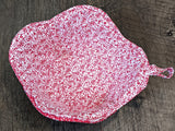 Reversible Bowl Koozie - Red Flowers