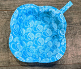 Reversible Bowl Koozie - Paisley Daisy