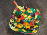 Reversible Bowl Koozie - Eat Your Veggies