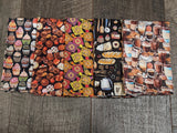 Cloth Napkin Set - Dessert Coffee Theme