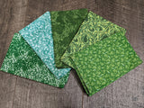 Cloth Napkin Set - Green Theme