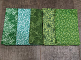 Cloth Napkin Set - Green Theme