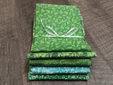 Cloth Napkin Set - Green Theme