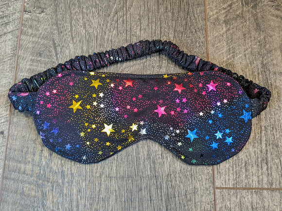 Sleep Eye Mask - Rainbow Stars