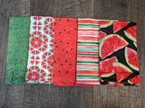 Cloth Napkin Set - Watermelon Theme