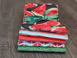 Cloth Napkin Set - Watermelon Theme