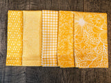 Cloth Napkin Set - Yellow Theme