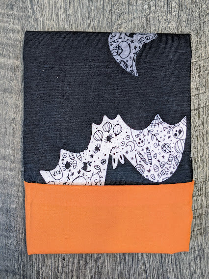 14x14 Throw Pillow Cover - Halloween Bats