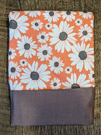 16x16 Coral & Grey Daisy