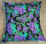 16x16 Throw Pillow Cover - Purple Paradise