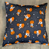 16x16 Throw Pillow Cover - Halloween Hounds