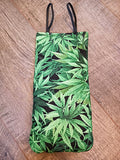 Pipe Pouch - Green Flowers